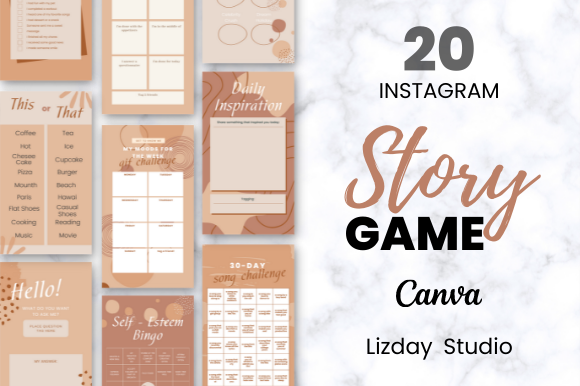 Boost Engagement with Story Game by Canva/ Pink