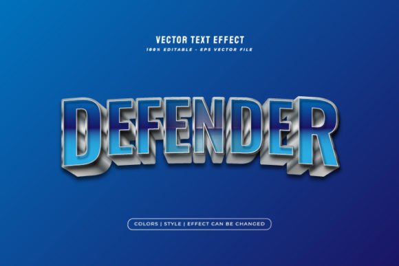 Forge Your Brand: The Blue and Metal Text Effect in Game Style