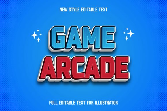 Game Arcade Text Effect: Bold Typography for Modern Creators