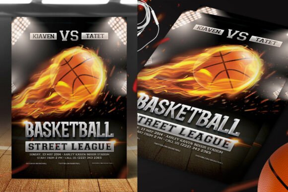 Game Day Ready: A Basketball Flyer Template for Every Event