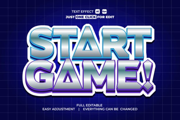 Game Event Vector Text Effect Editable: Your Bold Design Tool