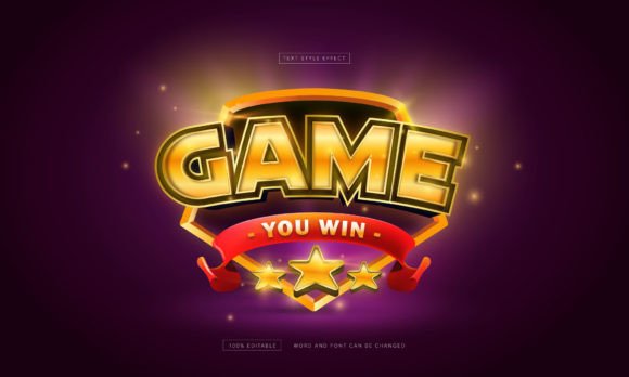 Game You Win: The Editable Text Style Effect That Changes Everything