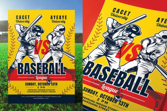 Hit a Home Run with the Ultimate Baseball Game Flyer