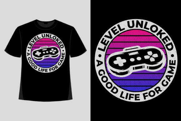 Level Up Your Branding with the T-shirt Design of Level Game Life Game