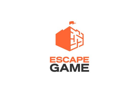 Modern Fun Castle Escape Game Logo: A Designer's Playful Asset