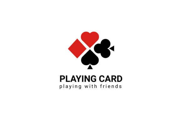 Playing Card Poker Game Logo Vector: A Professional Logo Template