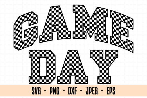 Retro Game Day Vibes: Using This Checkered SVG