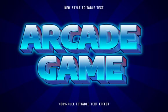 Text Effect-arcade Game: Pixel-Perfect Typography for Modern Projects