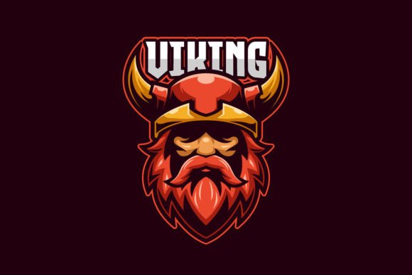 Unleash Your Brand: The Viking E-sports Game Mascot Logo