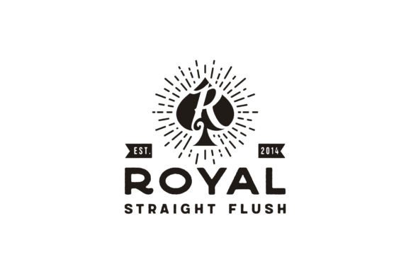 Unlocking the Royal Flush Spade Poker Game Card Logo